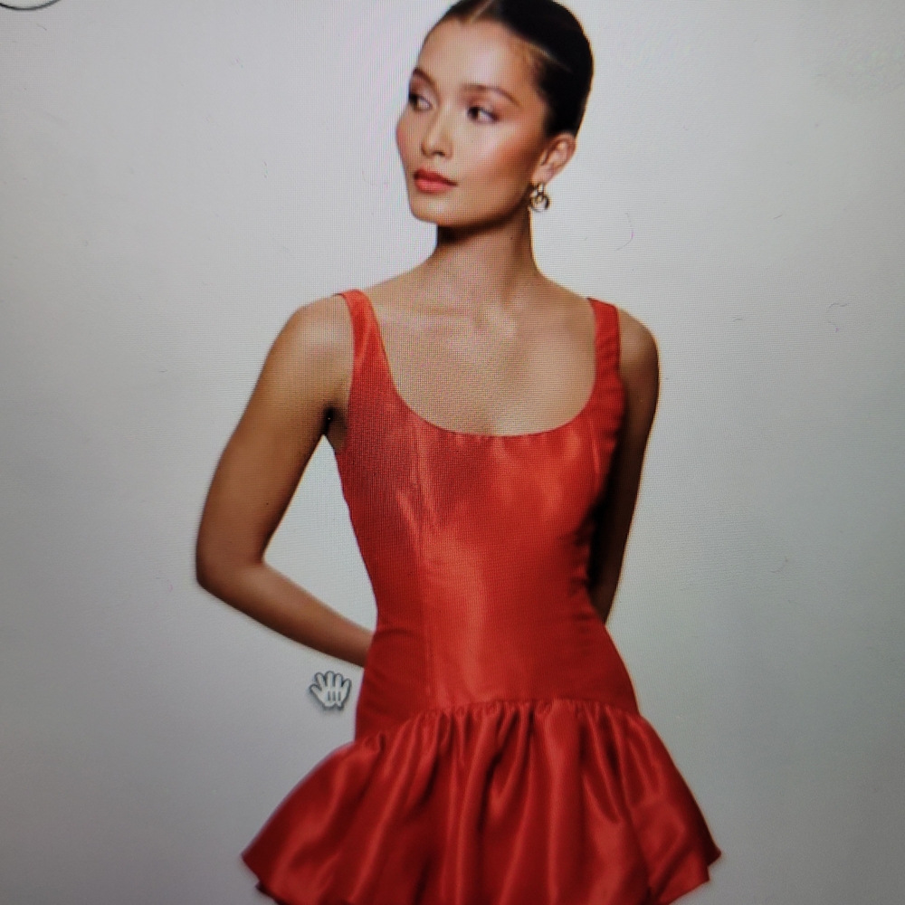 Hutch Red Mini Dress